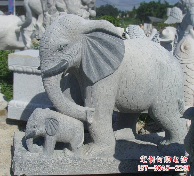 甘肃雕塑艺术大象雕塑