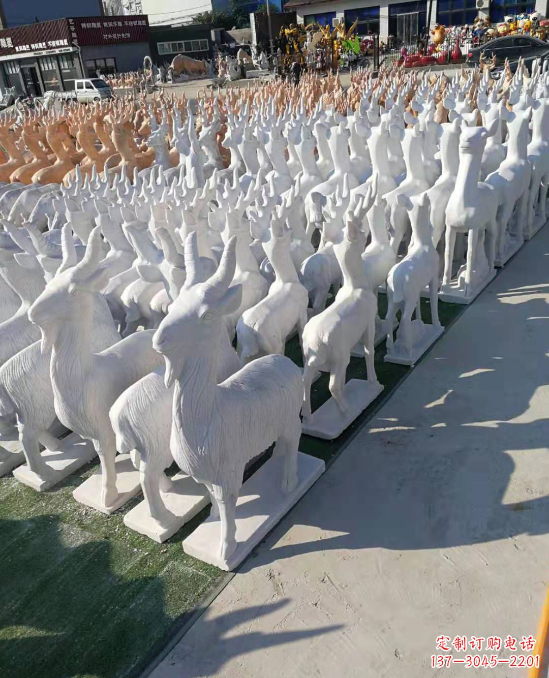 甘肃大理石羊雕塑