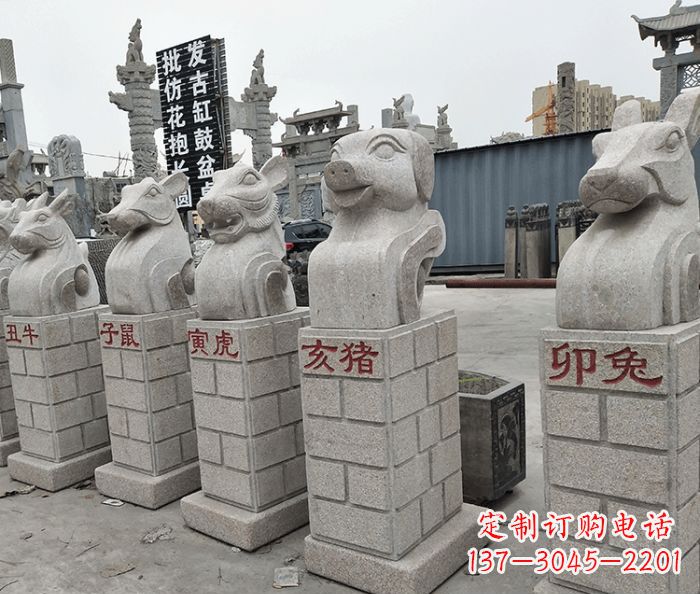 甘肃动物石雕,精美而精致