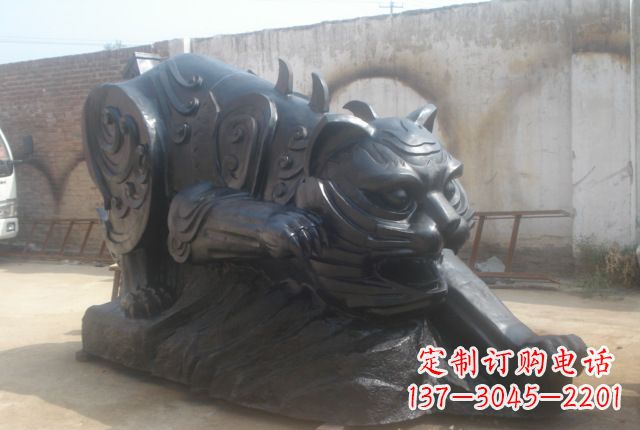 甘肃中领雕塑精美铜老虎雕塑