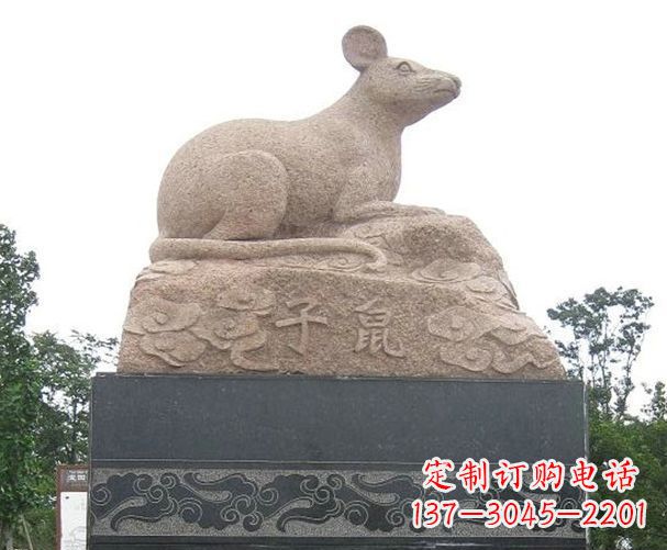 甘肃艺术精美动物石雕