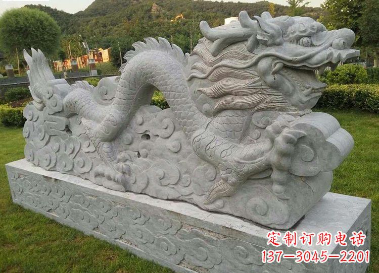 甘肃中领雕塑-精美古典仿古龙雕塑