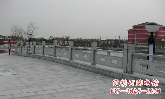 甘肃公园仿古石栏板 (2)