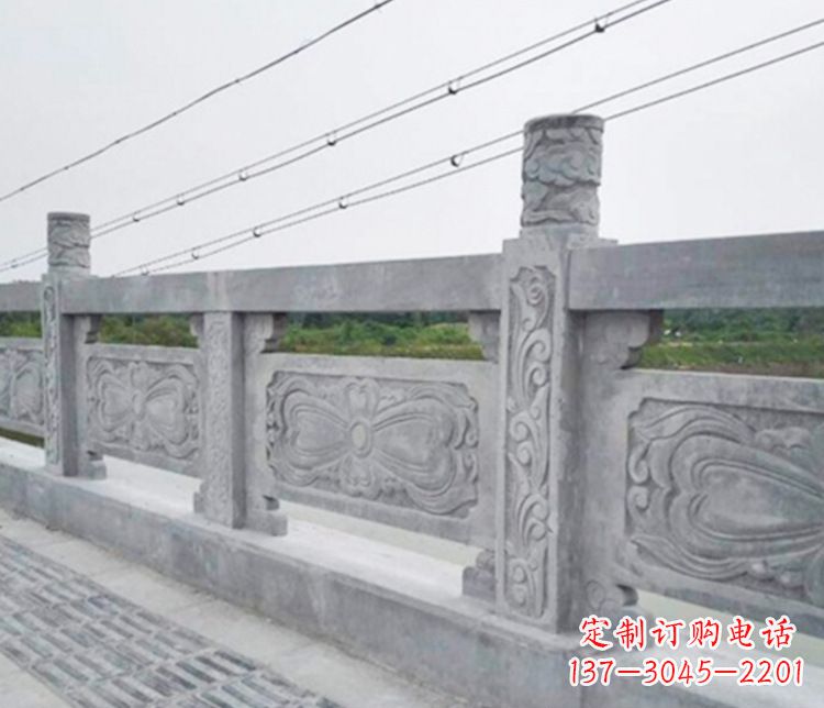 甘肃公园仿古石栏板雕塑