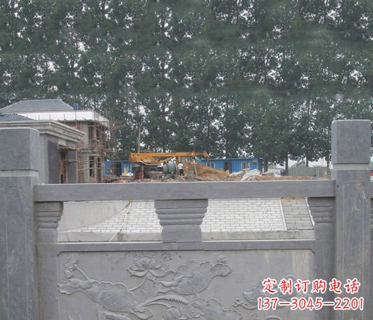 甘肃独特的仿古公园石栏板雕塑