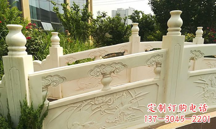 甘肃公园汉白玉石拱桥 (3)