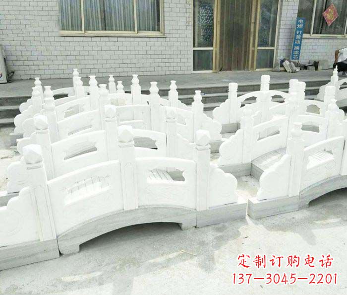甘肃专业定制大理石拱桥雕塑
