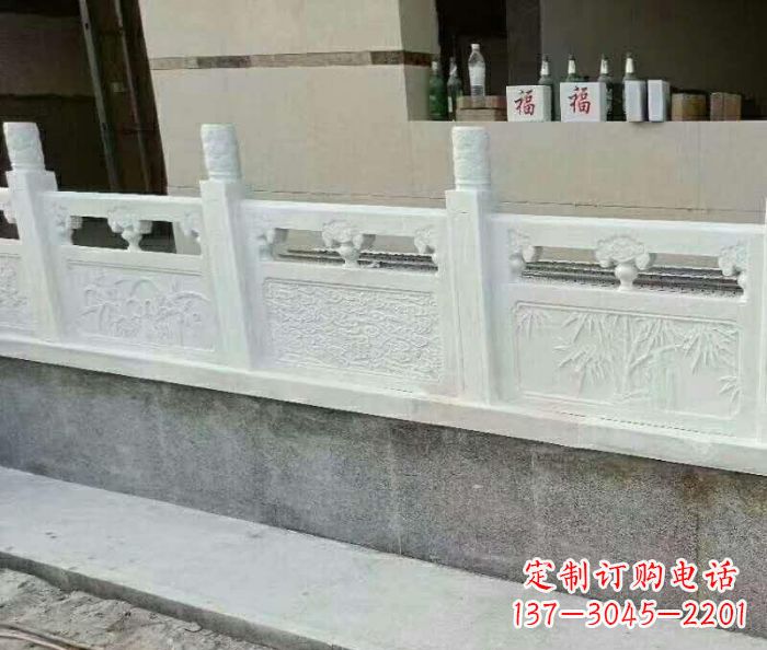甘肃艺术大理石栏板石雕