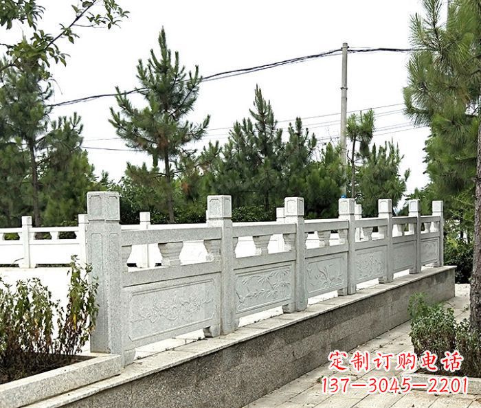 甘肃大理石栏板石雕,构筑公园景观