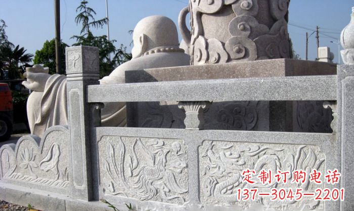 甘肃公园景观大理石栏板石雕