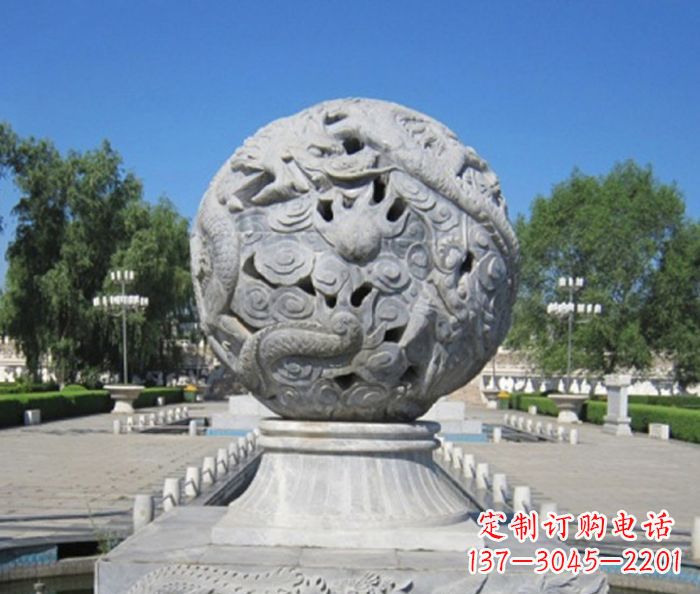 甘肃喷泉石雕塑,营造雅致公园景观