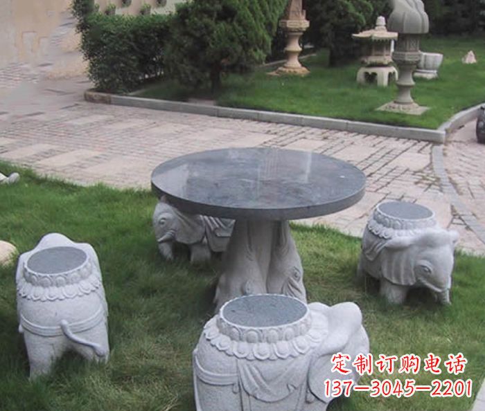 甘肃小象雕塑——让自然陪伴身边