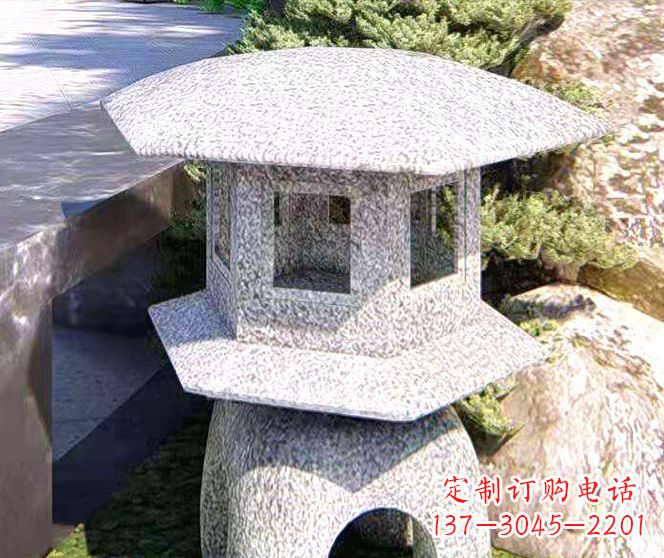 甘肃公园景观小型石灯雕塑 (2)
