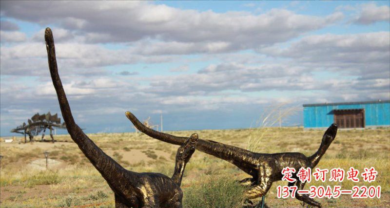 甘肃定制恐龙动物铜雕