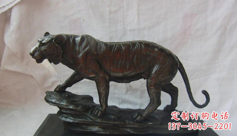 甘肃高质量老虎铜雕