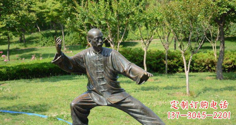甘肃老人雕塑铜像,展示宁静内涵