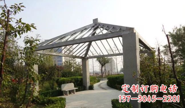 甘肃精美不锈钢凉亭雕塑