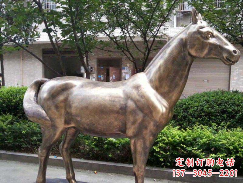 甘肃精美铜雕动物