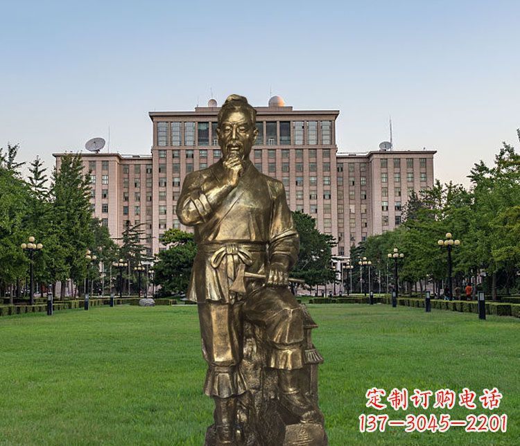 甘肃传承古代精湛工艺,精美细腻的鲁班雕塑