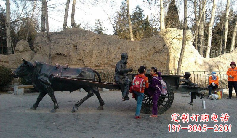 甘肃传承历史,记录岁月——领雕塑定制小孩雕塑