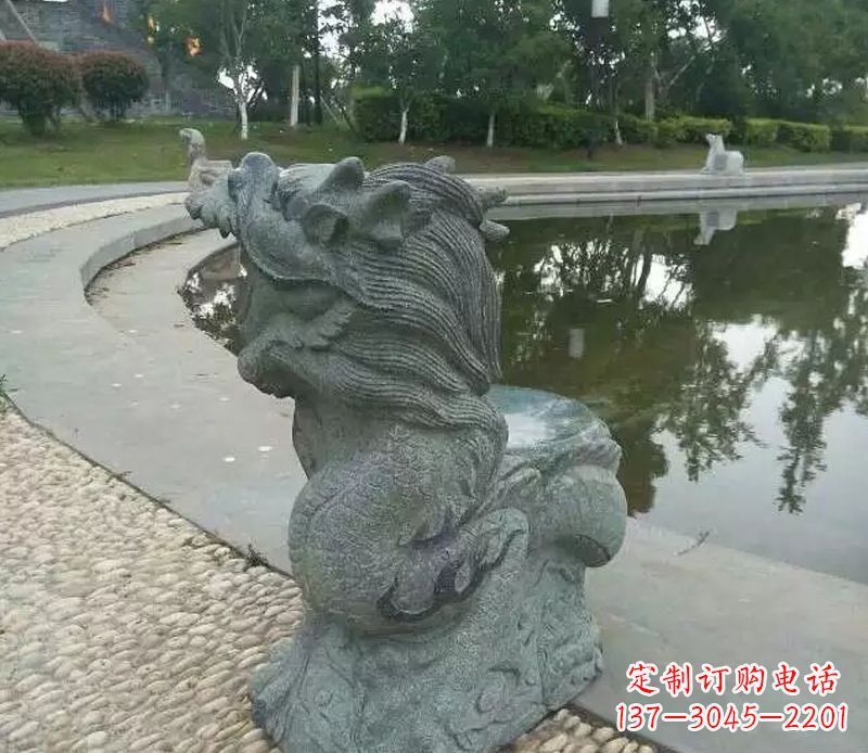 甘肃中国十二生肖石雕