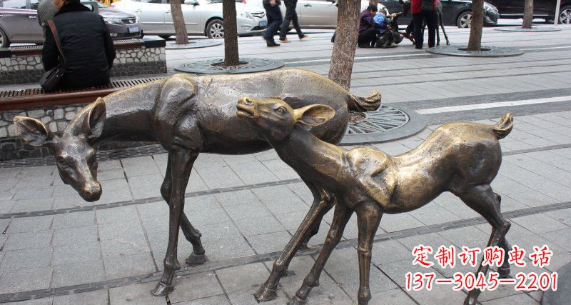 甘肃精美铜雕动物雕塑