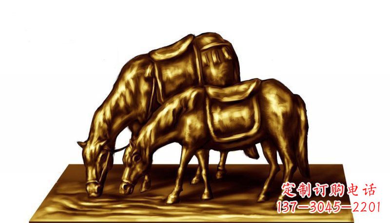 甘肃中领雕塑精美铜制动物雕塑