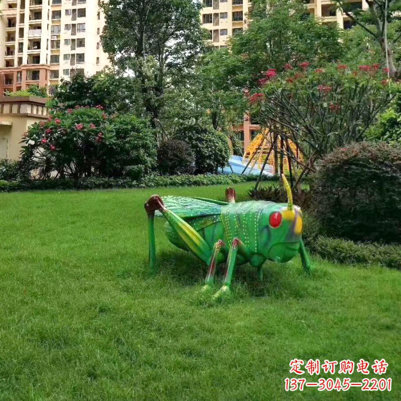 甘肃亚克力蝗虫雕塑