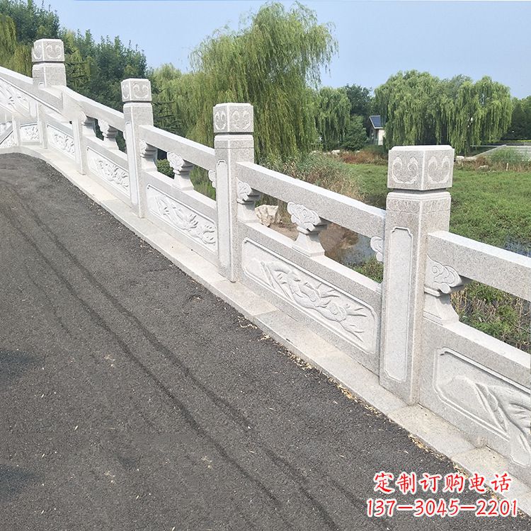 甘肃独特的大理石栏杆护栏雕塑,让公园更加精致
