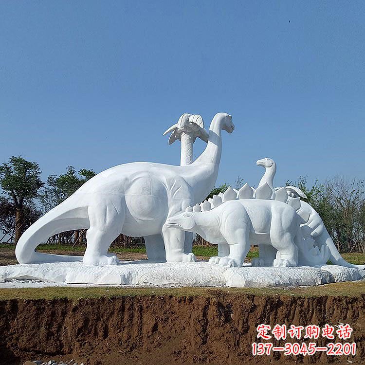 甘肃引领艺术风潮的经典恐龙雕塑