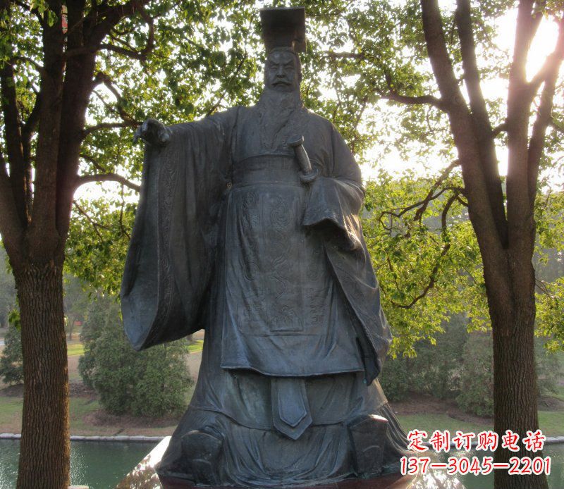 甘肃精美刘邦铜雕,历史悠久,每一块都是绝世精品!