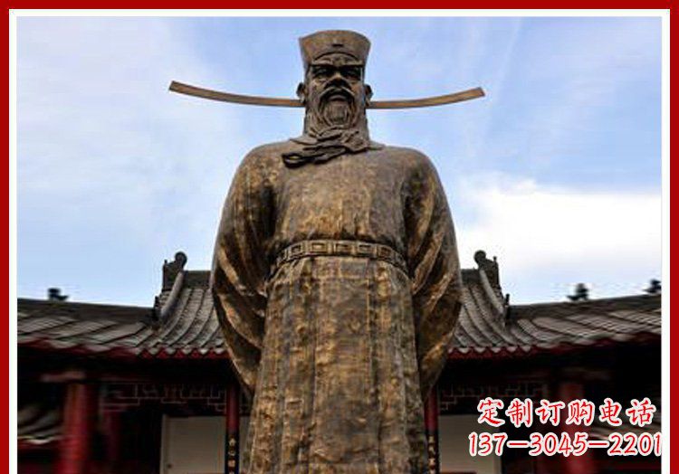 甘肃包拯雕塑定制