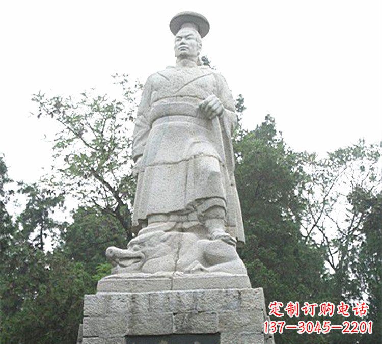 甘肃古代名人大禹石雕