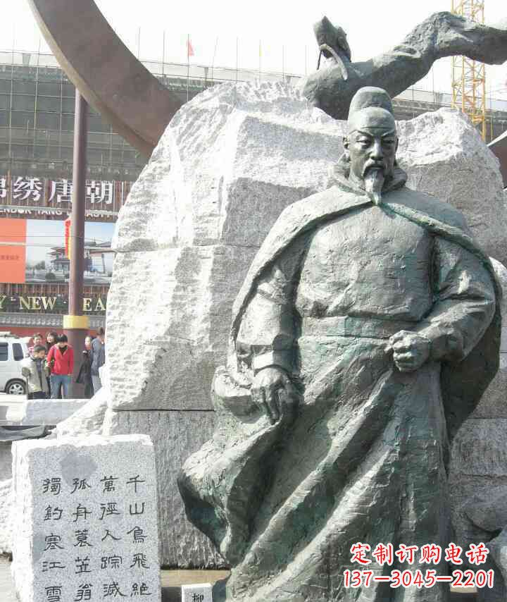 甘肃传世经典——名人铜雕