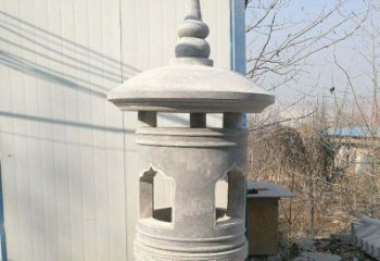 甘肃精美公园大理石石灯雕塑