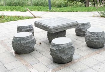 甘肃新题目“古典风格石桌凳雕塑”