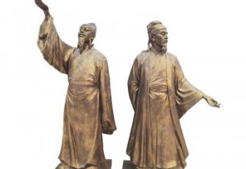 甘肃中领雕塑-传承古代文人雅士李白雕塑