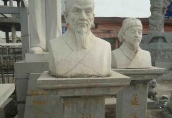 甘肃高级定制古代名人祖冲之头像雕塑