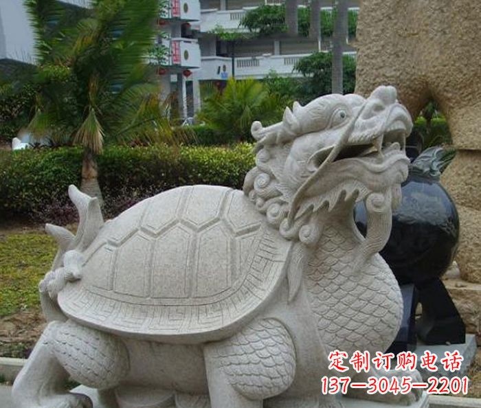 甘肃中领雕塑:古典神兽龙龟石雕精神的传承