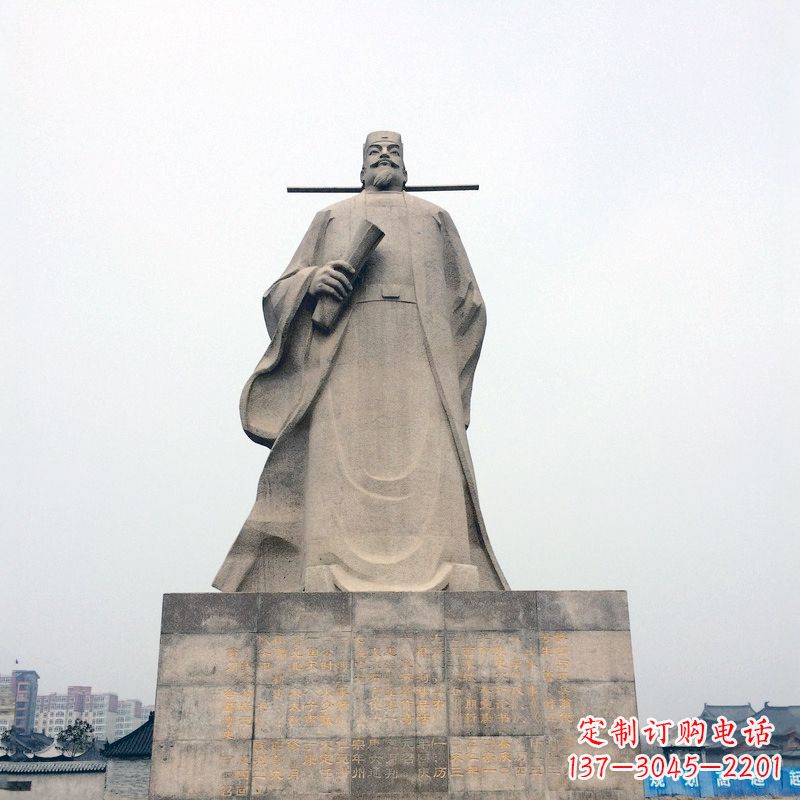 甘肃仿欧阳修雕塑:一件古典与现代的结合