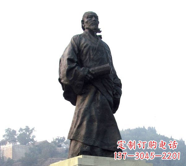 甘肃中领雕塑司马迁雕像,正宗传承古代文化