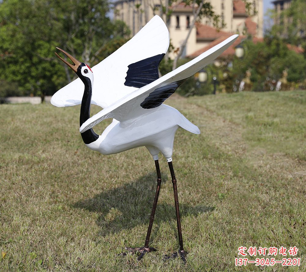 甘肃贵族气质,匠心精神:古人仙鹤雕塑