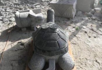 甘肃精致定制：古代石雕乌龟