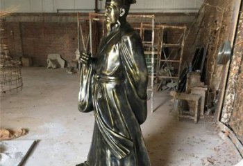 甘肃千古经典——代表古代艺术审美的王羲之雕塑