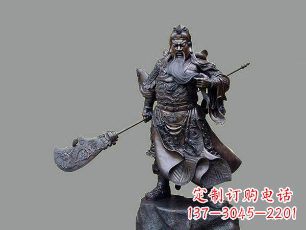 甘肃中领雕塑:创造新经典,精美铸就关羽雕塑