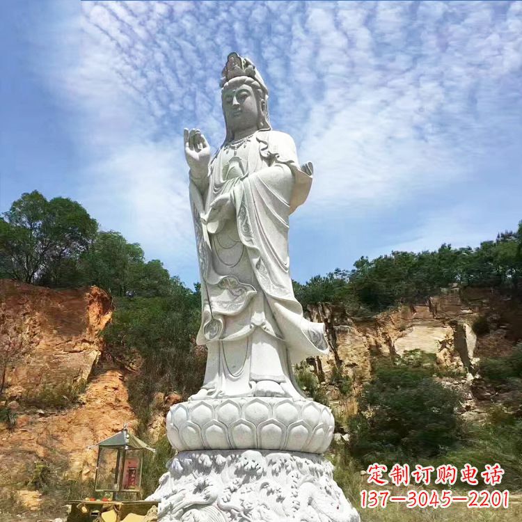 甘肃观音菩萨大型景观雕塑