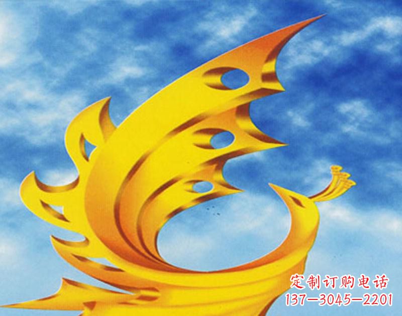 甘肃欣赏高贵凤凰雕塑