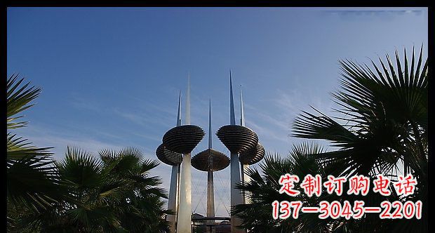 甘肃不锈钢避雷针抽象雕塑
