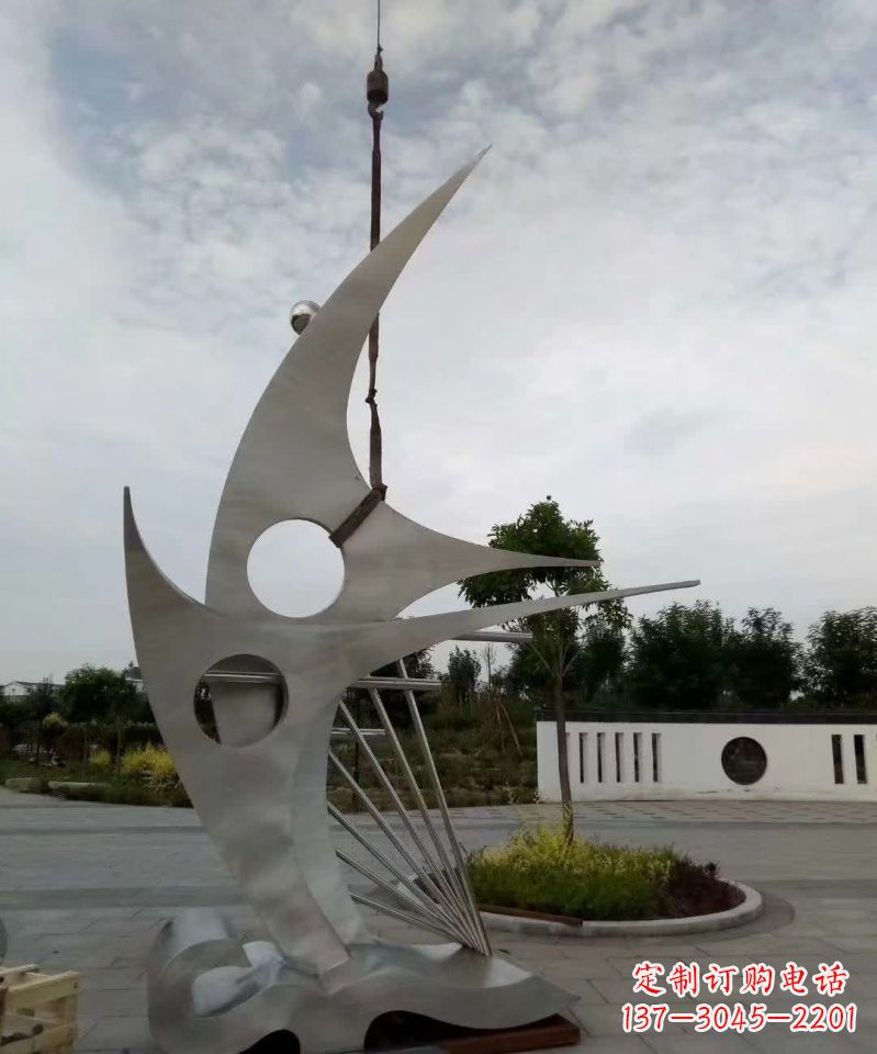 甘肃不锈钢帆船雕塑,铸就无限美丽