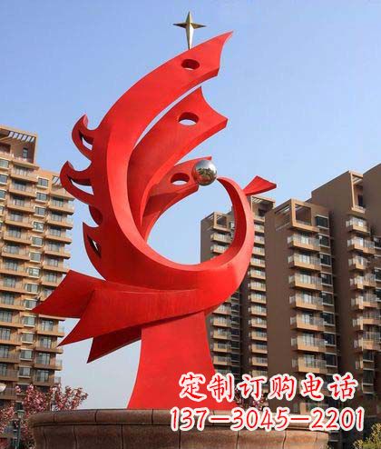 甘肃凤凰明珠,以雕塑彰显传承千百年的灿烂文明